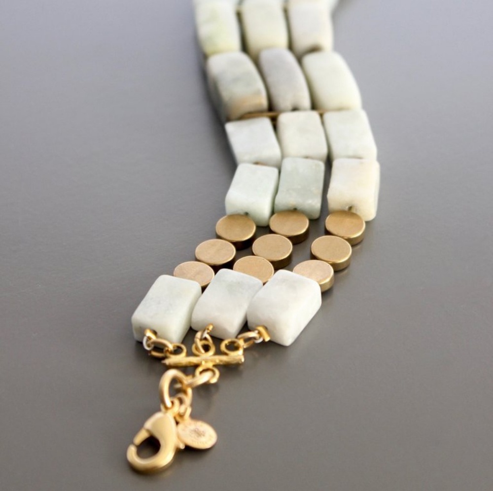 Audrey Brass Bracelet